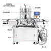 Máquina Rellenadora Automática de Líquidos de 6 Cabezales Zonesun Jugo Bebida/Bebida de Vino Bomba Centrífuga Máquina Rellenadora de Reflujo