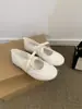 Zapatos Casuales de Primavera y Otoño 2024, Nuevos, Punta Redonda, Costura Plana, Encaje Hueco, de Atar, Combinan con Todo, Suela Suave