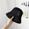 Chapéu de pescador feminino, chapéu de proteção solar de verão, chapéu de palha para praia, chapéu de sol respirável, chapéu de pescador, chapéu de sol com aba larga, versátil