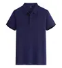 Camisa POLO de verão logo personalizado lapela manga curta macacão bordado ferramentas de negócios feito sob medida roupa de grupo camisa publicitária