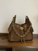 Bolsa de Malla Metálica de Color Sólido Versión Nueva 2025, Gran Capacidad, Alta Calidad, Bolso Elegante y con Estilo para Hombro, Bandolera