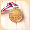 Regalo del Día de San Valentín Buena Esposa Buen Hombre Amigable Mamá y Papá Medalla de Metal Universal Medalla de Oro Conmemorativa con Pan de Oro