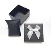 Caja Negra Serie Moño 8*9*5.3cm Caja para Relojes Caja de Joyería Caja para Empaque de Regalo
