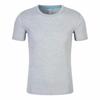 Camiseta publicitaria cultural con logo para uniforme de clase de hombres y mujeres, trabajo empresarial, cuello redondo, algodón, manga corta, actividad grupal, bricolaje