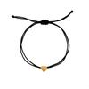 Europa y Estados Unidos Transfronterizo Venta Caliente Personalidad Forma de Corazón Cuerda de Mano Tejida a Mano Simple Todo Fósforo Pulsera de Pareja de Gama Alta