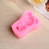 Cartoon urso silicone molde diy chocolate violento urso mousse molde aromaterapia gesso epóxi artesanal sabonete ferramenta abrasiva