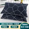 Conjunto de travesseiros travesseiro individual com fronha removível e lavável para estudantes e adultos conjunto de núcleo de travesseiro de proteção cervical um par