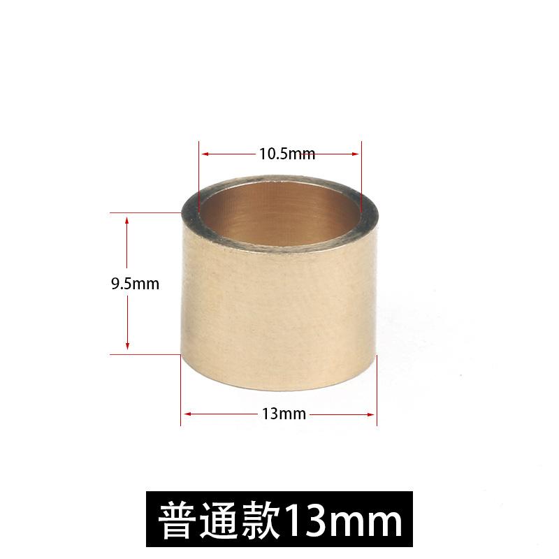 10智贝规格图桌球杆铜箍防爆塑料大头杆先角台球杆皮头枪头修理