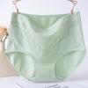 Ropa interior de algodón para madre de mediana edad y anciana, entrepierna antibacteriana, cintura alta, abdomen con grasa, niña, algodón suave, amigable con la piel, cómoda, talla grande, ropa interior para mujer