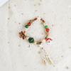 Nuevas Pulseras Navideñas Más Vendidas al por Mayor Dulce Regalo de Papá Noel Joyería Pulseras Transfronterizas Pequeños Regalos para Mujeres