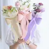 Embalagem de Buquê de Rosa Única Laço Caixa de Flores Flores do Dia das Mães Bolsa de Mão Suprimentos Florais Caixa de Flores Borboleta