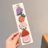 Fita Mágica Infantil Desenho Laço Renda Franja Patch para Meninas Pequenas, Fixador de Cabelo Amigo do Cabelo para Meninas