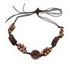 Accesorios para Sombreros Accesorios de Cuerda DIY Hechos a Mano Cuerda de Cáñamo Trenzada Decoración de Cabeza de Toro Estilo Étnico Retro para Hombres y Mujeres