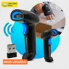 Scanner Sem Fio 1D/2D YC-26 2.4G para Armazéns, Supermercados e Entregas Expressas, Suporta Código de Tela, Venda por Atacado Disponível