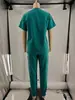 Trajes de Scrubs Elásticos de Alta Gama para Profesionales de la Belleza, Trabajadores de Cuidado Postparto, Peluquería de Mascotas, Personal Médico y Enfermeras