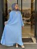 Vestido Plisado Miyake, Primavera y Otoño, Estilo de Alta Gama, Vestido Largo Plisado para Mujer Talla Grande 150 kg, Moda de Lujo Ligero