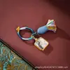 Nuevo Colgante Tejido a Mano Estilo Tíbet, Llavero Tejido, Colgante con Borla, Xizang, Señor Shiva, Dios Amarillo de la Riqueza, Tara