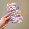 Pasador Chica Lindo Pin Bb No Lastima el Cabello Pinza para el Borde del Cabello Cabello Roto Accesorios para el Cabello Pinza de Pato Pasador para Niña Peinado Infantil