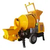 Máquina de Carga con Bomba Integrada para Transporte y Mezcla Bomba de Mezcla y Transporte de Concreto Bomba de Vertido de Mortero con Piedra Fina y Partículas Grandes
