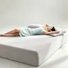 Conjunto de Lençol de Cama de Veludo Morandi para Yoga de Inverno Três Peças Cor Sólida Leite Veludo Capa de Cama Antiderrapante Protetor de Colchão