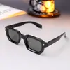 Nuevas gafas de sol cuadradas de moda europeas y americanas para hombre, gafas de sol con montura negra simple personalizadas, gafas de sol transfronterizas