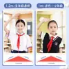 Cachecol Vermelho de Alta Qualidade para Alunos do Ensino Fundamental e Médio, 1,2 Metro, Espessado, Universal para Crianças, Padrão para Ensino Fundamental e Médio, Cachecol Vermelho dos Jovens Pioneiros