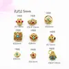 Ouro Areia Vazado Incrustado Estilo Nepalês Antigo Artesanato Fa Dourado DIY Joia Pulseira Pulseira Fio de Contas Acessórios Espaçador de Contas Conta