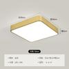 Lámpara de Techo LED para Sala de Estar Moderna Simple Redonda Atmósfera Dorada Dormitorio Estudio Balcón Luz Promedio Iluminación de Lujo