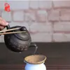 Pinza de bambú para té hecha a mano Pinza para taza de bambú Pinzas para ceremonia del té Pinza para té Kung Fu con los Seis Caballeros Directo de Fábrica