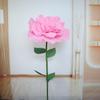 Pólo de flor de 2cm terno de flor de simulação mão-held tiro de rua grande simulação rosa PE adereços para fotos de casamento atacado