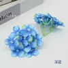 Flor de Hortensia Pintura al Óleo de 9 Ramas Flor de Hortensia Artificial Pequeña Flor de Pared Bola de Flores Arreglo Floral Accesorios para Bonsái Paquete de Material para Macetero
