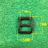 Accesorios de equipaje de fábrica plástico hebilla pequeña japonesa hebilla ajustable de tres posiciones hebilla japonesa
