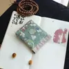 Clip para monedas de oro de metralla, brocado y estilo, bolsa de mano para guardar joyas, bolsa de regalo, tela vintage, bordado, billetera