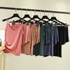 Nuevo conjunto de pijama de algodón modal fino de verano, camisola de cuello en V y shorts conjunto de dos piezas para casa