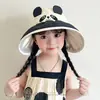 Sombreros para Niños, Sombreros de Protección Solar, Sombreros de Verano de Ala Ancha para Niños y Niñas, Sombreros Solares de Copa Vacía Anti-UV, Sombreros Solares Delgados