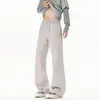 Otoño 2026 Nuevos Pantalones Cortavientos de Estilo Americano para Hombre con Corte Diagonal para Persona Alta 190 Pantalones Largos de Secado Rápido Micro Acampanados Casuales