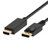 Cable Grande DP a HDMI Interfaz DP 4k 60HZ Pantalla TV Proyector Cable HD DisplayPort
