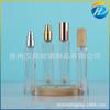 Frasco de perfume redondo, cuadrado, alto y delgado de 15 ml, frasco de perfume de vidrio, frasco de spray, frasco de muestra portátil de viaje