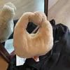 Bolso de Mano de Felpa Elegante de Nicho Transfronterizo para Mujer Otoño 2026 de Alto Valor Versátil para el Día a Día