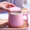 Tazas de cerámica para uso doméstico, habitaciones de hotel, restaurantes, tazas de té blancas, tazas de un asa, diseño simple, impresión de logotipo disponible, venta al por mayor