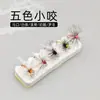 BLF530 pequeno anzol para mosquitos e moscas venenosas isca fly fishing Luya anzol de mosca isca biónica artificial peixe mandarim