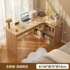 Mesa de canto mesa de estudo em casa penteadeira de quarto de menina estante de livros mesa de computador de canto integrada mesa de escritório