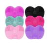 Esponja de silicone com ventosa Pad de maçã Pad de limpeza de pincel de maquiagem Esponja de silicone para pincel de beleza Limpeza de manchas atacado