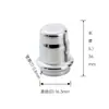 304 Tampa de Tubo Ondulada Plugue de Tubo Tampa de Plugue de Tubo Conexões de Tubo Aço Inoxidável de Parede Fina Cabeça de Tubo de Água Tampa de Vedação Tampa de Tubo