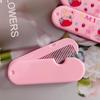 Fabricante Original Peine Plegable Mini para Estudiantes Niños Portátil Dibujos Animados Diseño de Peine Accesorio para el Cabello
