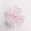Laços de Tela Produtos Semi-Acabados Flores de Pérola Coração Doce Material DIY Acessórios de Cabelo Flores para Sapatos Acessórios para Bolsas Acessórios