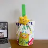Venta al por mayor del fabricante Bolso de mano artístico de moda Bolso de lona Bolso tipo cubo de gran capacidad para mujer 2026 Nuevo Bolso para almuerzo de trabajo