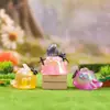 Creativo Más Vendido Colorido Fantasma DIY Energía Caja Sorpresa Piedra Difusora de Cristal Adorno de Aromaterapia de Escritorio Regalo Venta al por Mayor