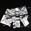 Bolsa de papel de aluminio puro engrosado, bolsa de vacío para mascarillas faciales, envasado de alimentos, máquina de vacío por compresión, papel de aluminio, bolsa para alimentos cocidos y carne