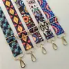 Nuevo Estilo Color Correa Ancha para Hombro Estilo Étnico Colorido Correa Larga Accesorios para Bolsa Correa Ajustable para Hombro Bandolera